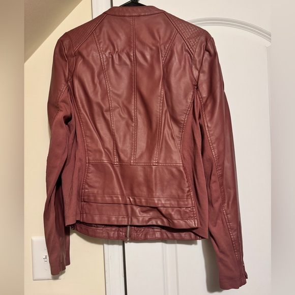 Express Women’s Leather Jacket- L - Picture 2 of 3